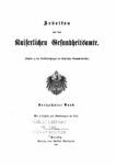 Arbeiten aus dem Kaiserlichen Gesundheitsamte – 13.Band – Jahrgang 1897