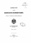 Arbeiten aus dem Kaiserlichen Gesundheitsamte – 18.Band – Jahrgang 1901