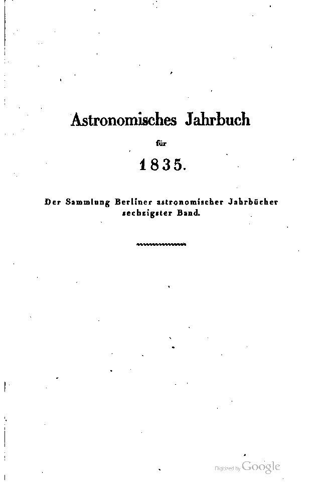 Jahrgang 1833
