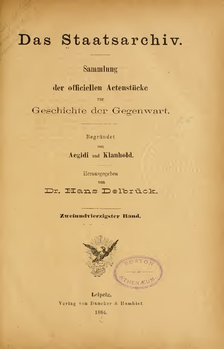 42. Band - Jahrgang 1884