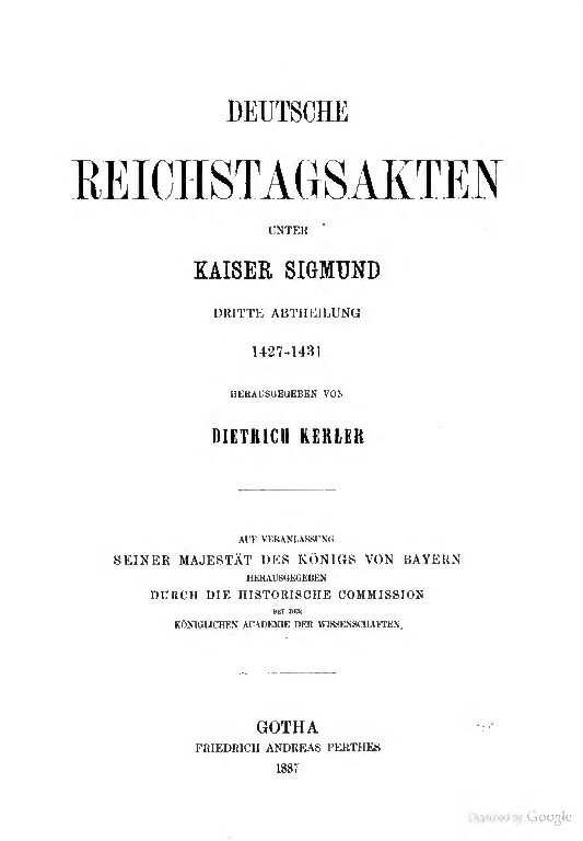 3. Abtheilung - Jahrgang 1887
