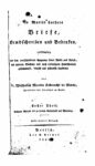 Dr. Martin Luthers Briefe, Sendschreiben und Bedenken – 1.Theil – Jahrgang 1825