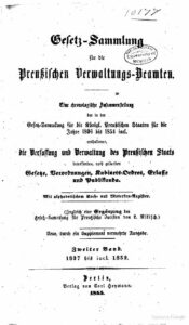 Zweiter Band und Supplement 1837 bis incl. 1854