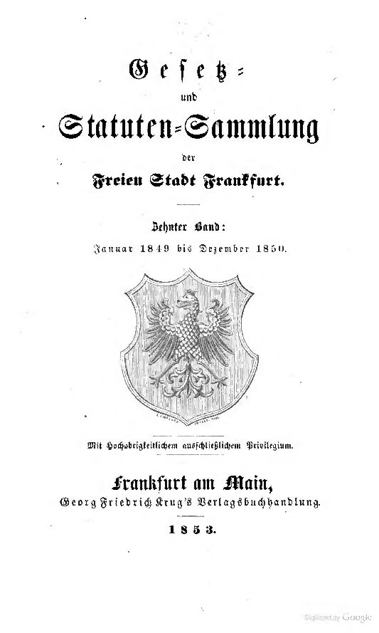 10. Band Januar 1849 bis Dezember 1850