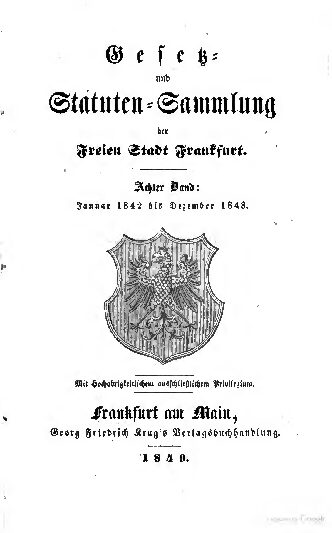 8.Band Januar 1842 bis Dezember 1848