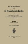 Gesetze und sonstige Bestimmungen betreffend die Gewerbesteuer in Preußen – Jahrgang 1883
