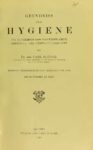 Grundriss der Hygiene – für studierende und praktische Ärzte, Medizinal- und Verwaltungsbeamte – Jahrgang1912