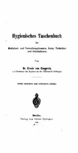 Hygienisches Taschenbuch für Medizinal- und Verwaltungsbeamte, Ärzte, Techniker und Schulmänner - 1902