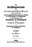 Pannier Karl – Verfassungsurkunde und Wahlgesetze – 1908