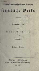 Sämtliche Werke 10. Band - vermischte Schriften über Theologie, Kirchengeschichte und Kirchenrecht - Dritter Band - 1836