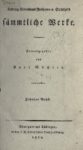 Sämtliche Werke 10. Band – vermischte Schriften über Theologie, Kirchengeschichte und Kirchenrecht – Dritter Band – 1836