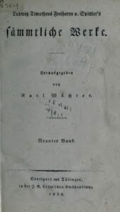 Sämtliche Werke 9. Band - vermischte Schriften über Theologie Kirchengeschichte und Kirchenrecht - Zweiter Band - 1836