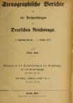 Stenographische Berichte über die Verhandlungen des Deutschen Reichstags 3. Legislaturperiode – I. Session 1877 – 3. Band 1877