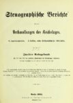 Stenographische Berichte über die Verhandlungen des Reichstags 11. Legislaturperiode – I.Session 1903-04 – 2. Anlagenband 1904