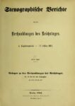 Stenographische Berichte über die Verhandlungen des Deutschen Reichstags 5. Legislaturperiode – IV. Session 1884 – 4. Band 1884