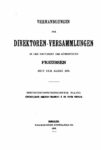 Verhandlungen der Direktoren-Versammlungen in den Provinzen des Königreiches Preußen seit dem Jahre 1879 – 69. Band – 1903