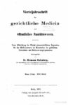 Virteljahrsschrift für gerichtliche Medicin und öffentliches Sanitätswesen Neue Folge 21. Band – 1874