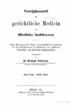 Virteljahrsschrift für gerichtliche Medicin und öffentliches Sanitätswesen Neue Folge 32. Band – 1880