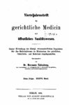 Virteljahrsschrift für gerichtliche Medicin und öffentliches Sanitätswesen Neue Folge 36. Band – 1882