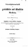 Virteljahrsschrift für gerichtliche und öffentliche Medicin 12. Band – 1857