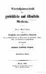 Virteljahrsschrift für gerichtliche und öffentliche Medicin 13. Band – 1858