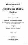 Virteljahrsschrift für gerichtliche und öffentliche Medicin 8. Band – 1855
