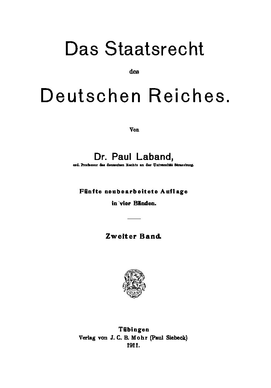 Zweiter Band