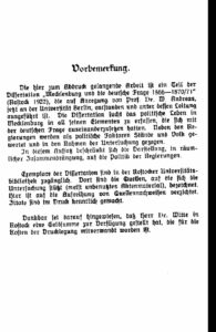 Mecklenburg und die Reichsgründung - Die Politik der mecklenburgischen Regierungen 1866 - 1870-71 - Dr. Karl Pagel - in Berlin-Wilmersdorf