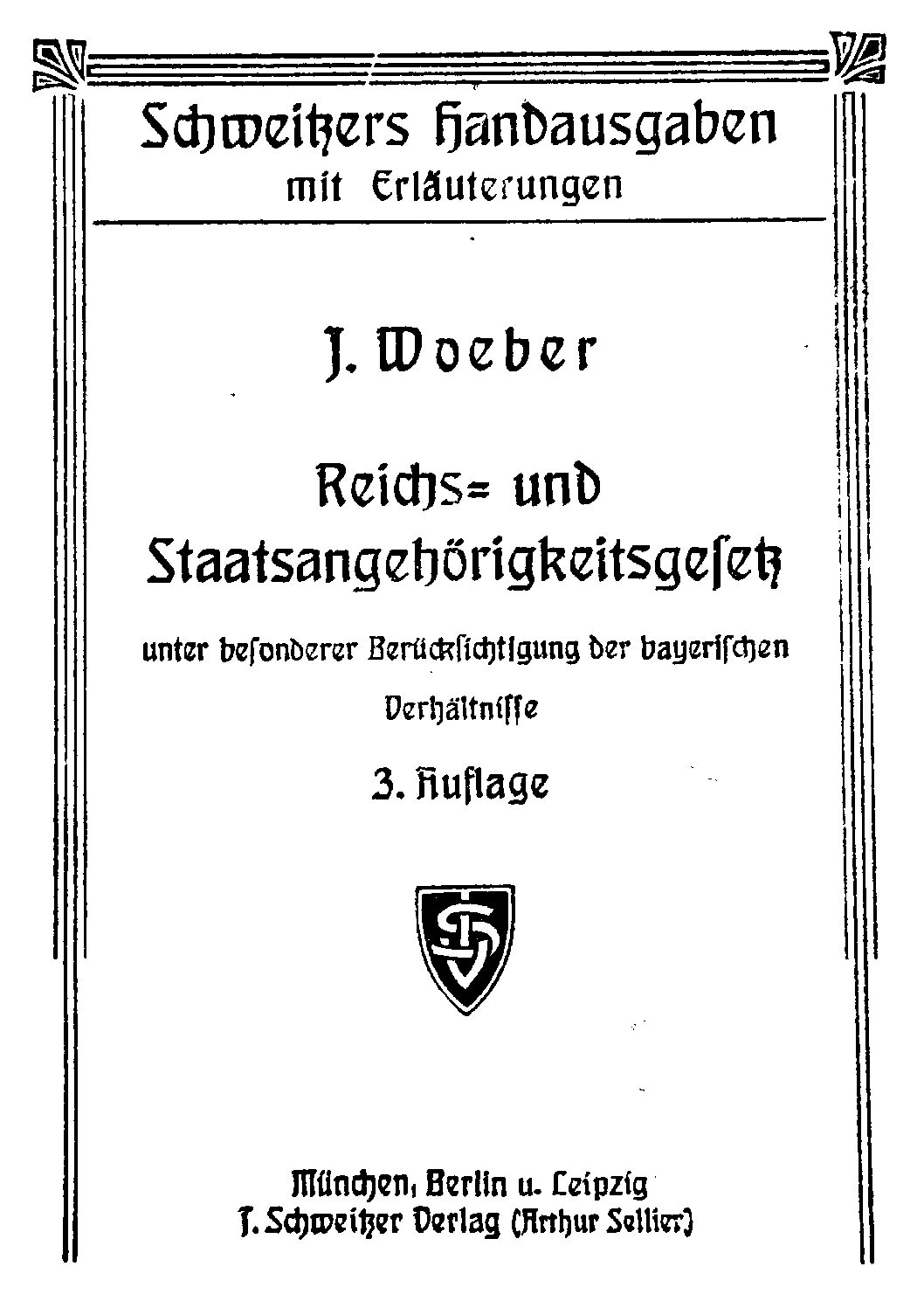Reichs- und Staatsangehörigkeitsgesetz