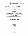 Zeitschrift für Medizinal-Beamte – 1895