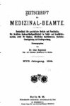 Zeitschrift für Medizinal-Beamte – 1904