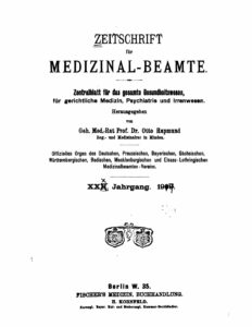 Zeitschrift für Medizinal-Beamte - 1917