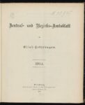 Zentral- und Bezirks-Amtsblatt für Elsaß – Lothringen – 1914