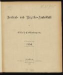 Zentral- und Bezirks-Amtsblatt für Elsaß – Lothringen – 1916