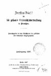 Zentralblatt für die gesamte Unterrichtsverwaltung in Preußen – Jahrgang 1917