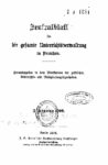 Zentralblatt für die gesamte Unterrichtsverwaltung in Preußen – 1909