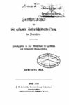 Zentralblatt für die gesamte Unterrichtsverwaltung in Preußen – 1912
