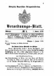 Verordnungs – Blatt des Königlich Bayerischen Kriegsministeriums – 1893