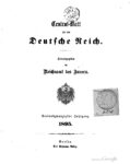 Central-Blatt für das Deutsche Reich – Dreiundzwanzigster Jahrgang – 1895