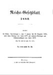 Reichs-Gesetzblatt – Jahrgang 1880
