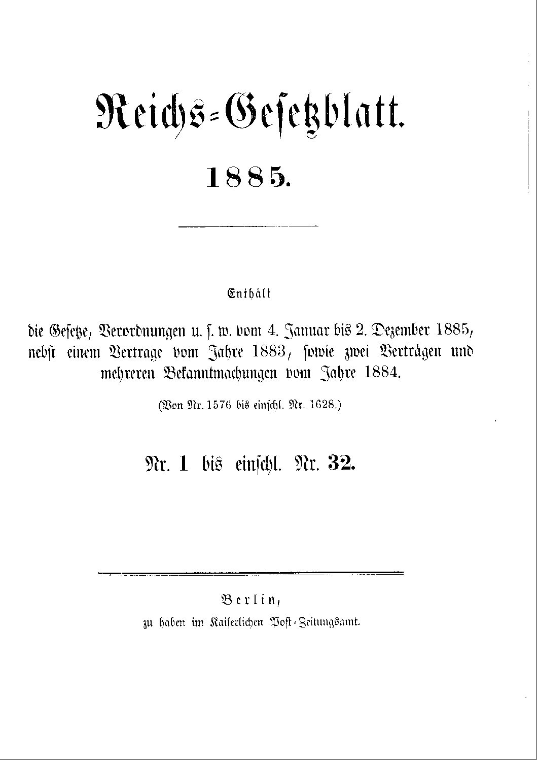 Jahrgang 1885