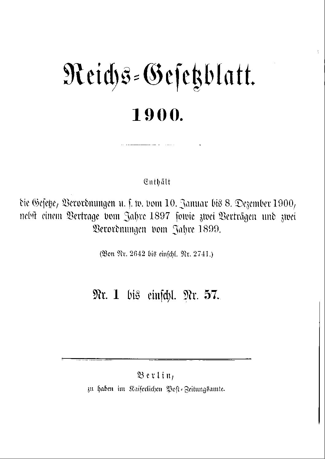 Jahrgang 1900