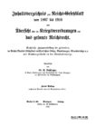 Inhaltsverzeichnis zum Reichs-Gesetzblatt von 1867-1916 und Übersicht über die Kriegsverordnungen und das gesamte Reichsrecht
