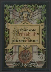 Das preußische Rechtsbuch – Band II – 1900