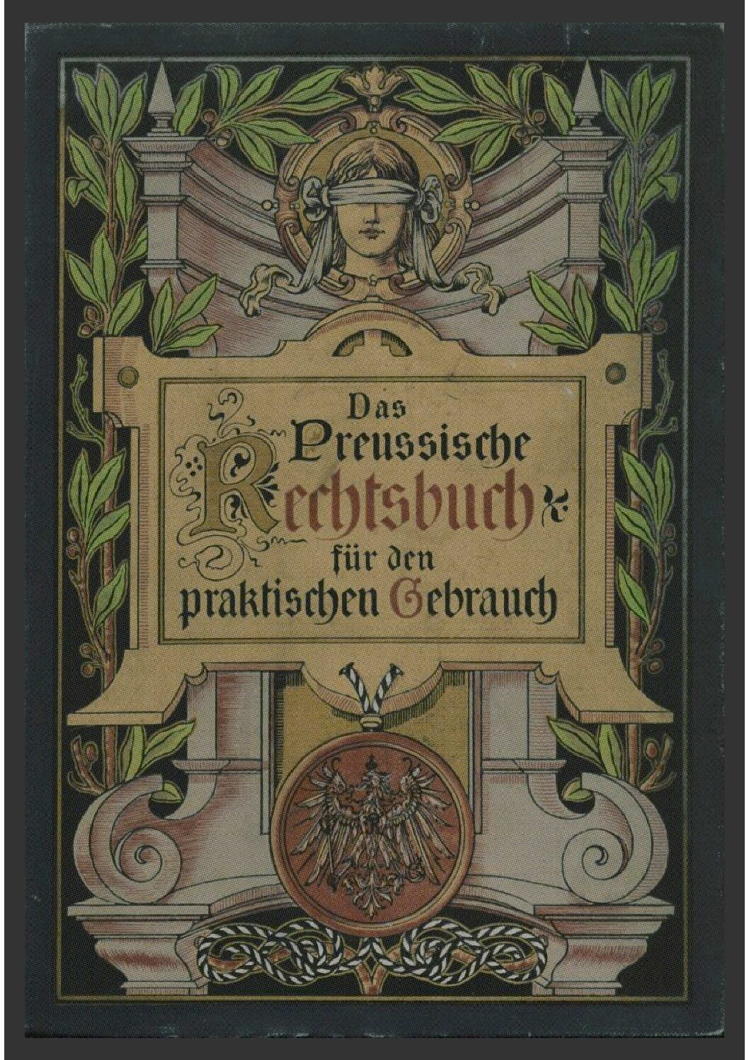 Das preußische Rechtsbuch - Band II - 1900