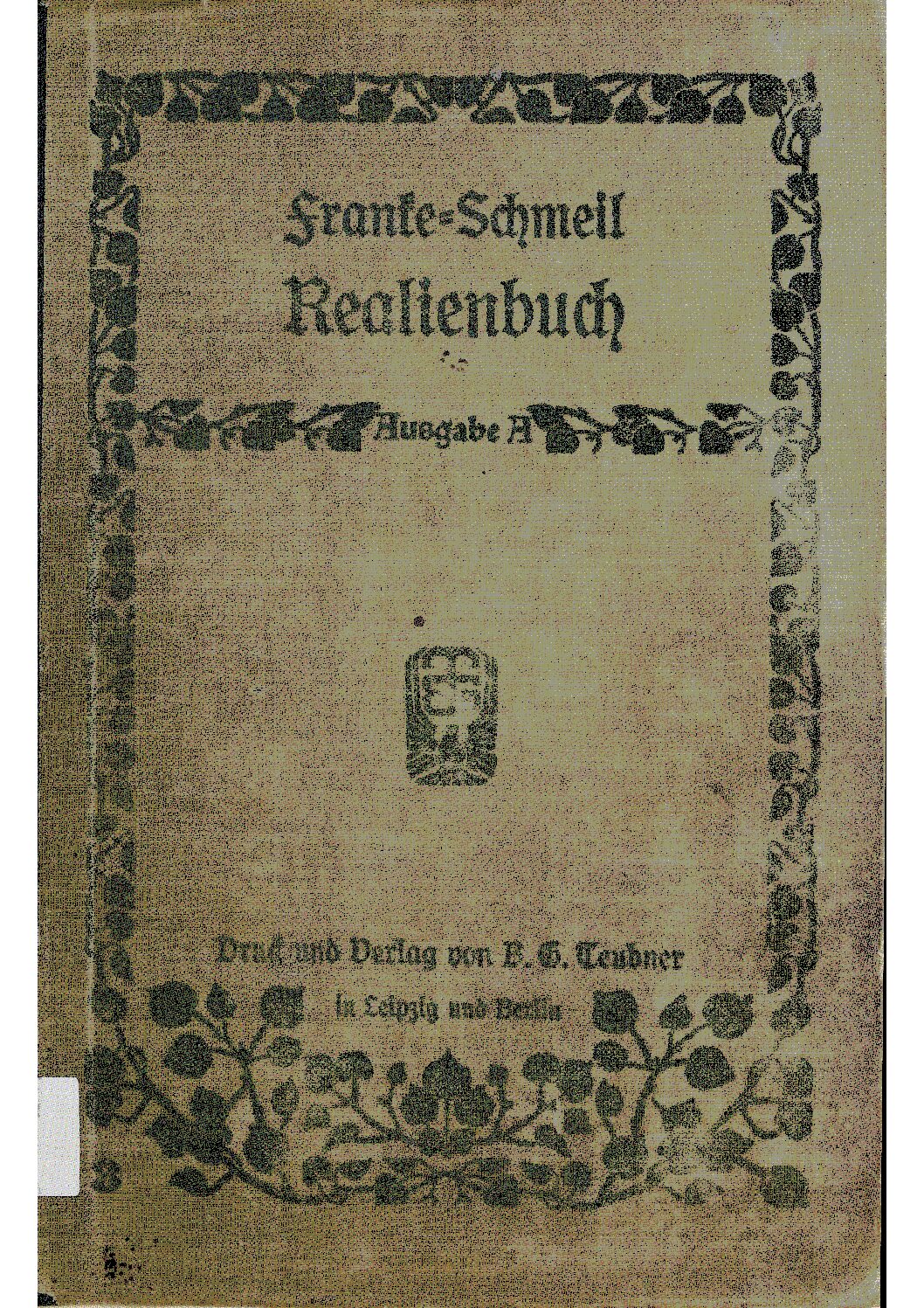 Realienbuch Nr. 3