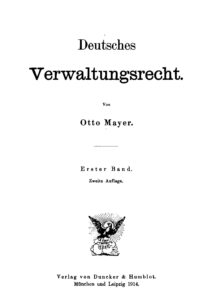 Band 6.1: Deutsches Verwaltungsrecht