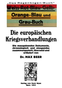 Das Regenbogenbuch – Die europäischen Kriegsverhandlungen
