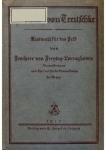 Heinrich von Treitschke – Auswahl für das Feld