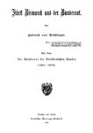 Fürst Bismarck und der Bundesrat – Erster Band: Der Bundesrat des Norddeutschen Bundes (1867-1870)